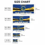 Golden State Warriors House Flag Customized Brushed Streaks Blue Best Selling