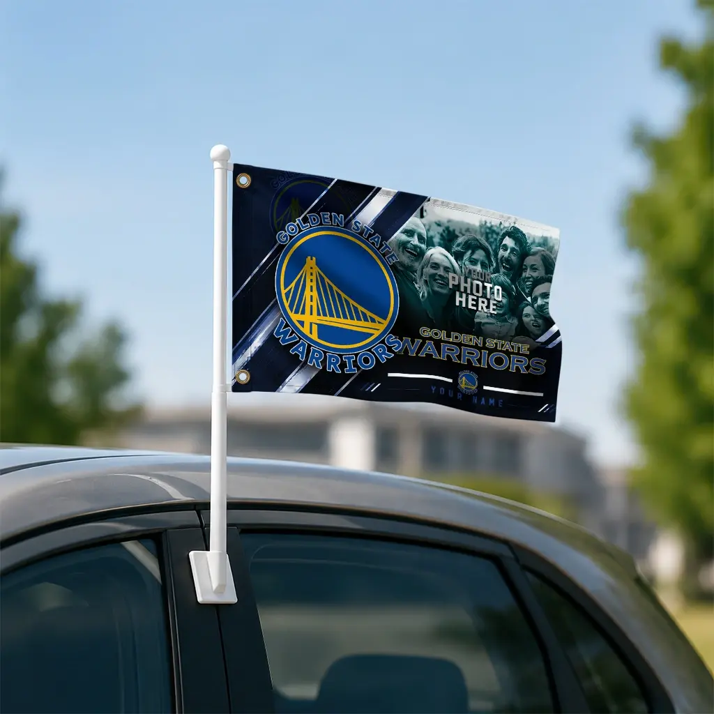 Golden State Warriors House Flag Personalized Diagonal Stripes Blue Latest Model Golden State Warriors House Flag Personalized Diagonal Stripes Blue Latest Model