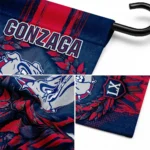 Gonzaga Bulldogs Garden Flag Custom Laurel Wreath Blue Best Selling