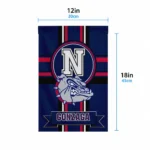 Gonzaga Bulldogs Garden Flag Customized Circle Medallion Blue Best Selling