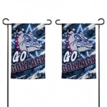 Gonzaga Bulldogs Garden Flag Personalized Glowing Star Blue Best Selling