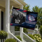 Gonzaga Bulldogs House Flag Custom Framed Photo Blue Black Best Selling