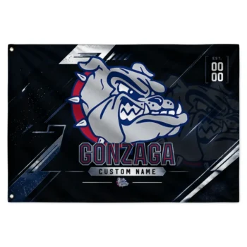 Gonzaga Bulldogs House Flag Custom Speed Slashes Blue Best Selling
