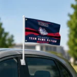 Gonzaga Bulldogs House Flag Customized Brushed Streaks Blue Best Selling