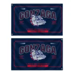 Gonzaga Bulldogs House Flag Customized Ornate Border Blue Best Selling