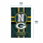 Green Bay Packers Garden Flag Customized Circle Medallion Green Best Selling