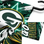 Green Bay Packers Garden Flag Personalized Glowing Star Green Best Selling