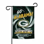 Green Bay Packers Garden Flag Personalized Swirl Vortex Green Best Selling