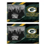 Green Bay Packers House Flag Custom Framed Photo Green Black Best Selling