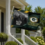 Green Bay Packers House Flag Custom Framed Photo Green Black Best Selling