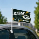 Green Bay Packers House Flag Personalized Action Streaks Green Best Selling