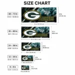 Green Bay Packers House Flag Personalized Diagonal Stripes Green Best Selling