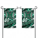Hawaii Rainbow Warriors Garden Flag Custom Glowing Star Green Best Selling