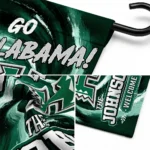Hawaii Rainbow Warriors Garden Flag Custom Swirl Vortex Green Best Selling