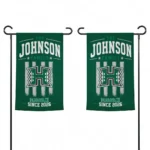 Hawaii Rainbow Warriors Garden Flag Customized Distressed Stripes Green Best Selling