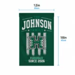 Hawaii Rainbow Warriors Garden Flag Customized Distressed Stripes Green Best Selling