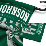 Hawaii Rainbow Warriors Garden Flag Customized Distressed Stripes Green Best Selling