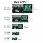 Hawaii Rainbow Warriors House Flag Customized Framed Photo Green Black Best Selling