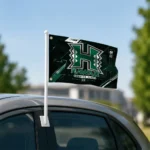 Hawaii Rainbow Warriors House Flag Customized Speed Slashes Green Best Selling