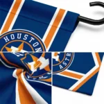 Houston Astros Garden Flag Custom Chevron Stripes Blue Best Selling