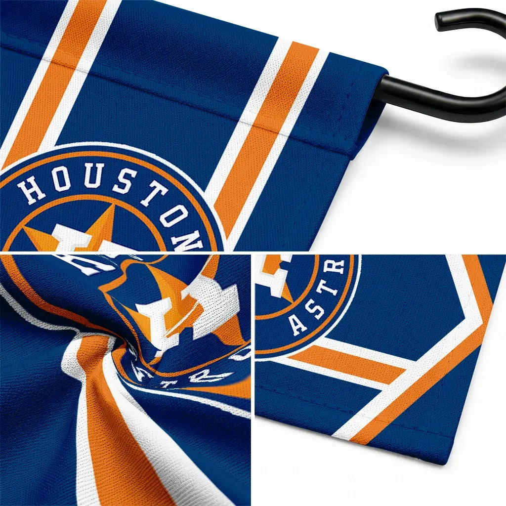 Houston Astros Garden Flag Custom Chevron Stripes Blue Latest Model Houston Astros Garden Flag Custom Chevron Stripes Blue Latest Model
