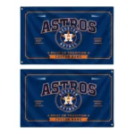 Houston Astros House Flag Custom Ornate Border Blue Best Selling
