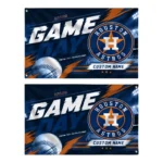 Houston Astros House Flag Custom Tech Panels Blue Best Selling