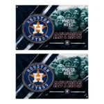 Houston Astros House Flag Customized Diagonal Stripes Blue Best Selling