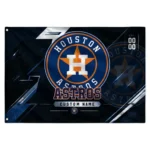 Houston Astros House Flag Personalized Speed Slashes Blue Best Selling
