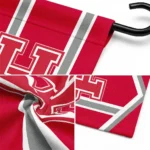 Houston Cougars Garden Flag Custom Chevron Stripes Red Best Selling