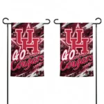 Houston Cougars Garden Flag Customized Glowing Star Red Best Selling