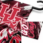 Houston Cougars Garden Flag Customized Glowing Star Red Best Selling