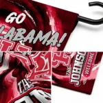 Houston Cougars Garden Flag Customized Swirl Vortex Red Best Selling
