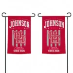 Houston Cougars Garden Flag Personalized Distressed Stripes Red Best Selling