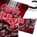 Houston Cougars Garden Flag Personalized Laurel Wreath Red Best Selling