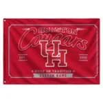 Houston Cougars House Flag Custom Ornate Border Red Best Selling