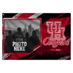 Houston Cougars House Flag Personalized Framed Photo Red Black Best Selling