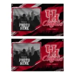 Houston Cougars House Flag Personalized Framed Photo Red Black Best Selling