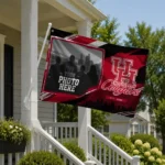 Houston Cougars House Flag Personalized Framed Photo Red Black Best Selling