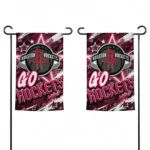 Houston Rockets Garden Flag Custom Glowing Star Red Best Selling