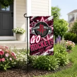 Houston Rockets Garden Flag Custom Glowing Star Red Best Selling