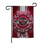 Houston Rockets Garden Flag Customized Laurel Wreath Red Best Selling