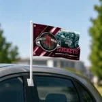 Houston Rockets House Flag Custom Diagonal Stripes Red Best Selling