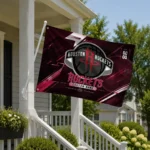 Houston Rockets House Flag Customized Speed Slashes Red Best Selling