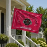 Houston Rockets House Flag Personalized Ornate Border Red Best Selling
