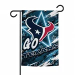 Houston Texans Garden Flag Custom Glowing Star Blue Best Selling