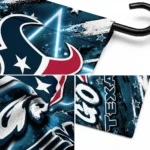 Houston Texans Garden Flag Custom Glowing Star Blue Best Selling