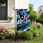 Houston Texans Garden Flag Custom Glowing Star Blue Best Selling