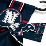 Houston Texans Garden Flag Personalized Circle Medallion Blue Best Selling