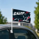 Houston Texans House Flag Custom Action Streaks Blue Best Selling